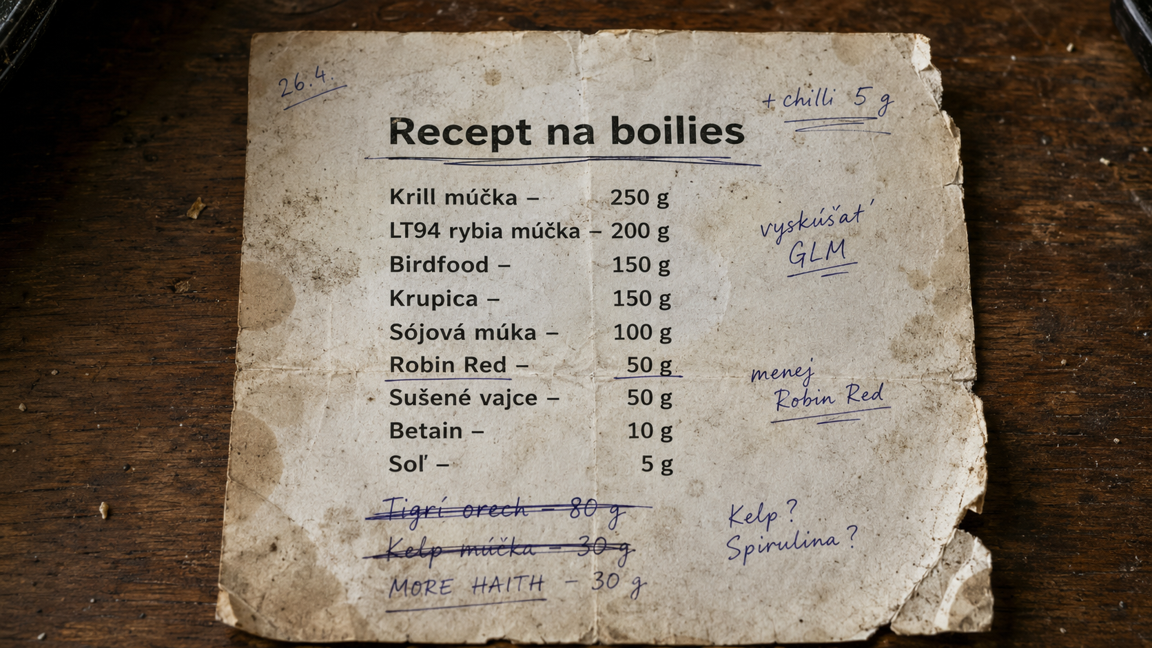 Recepty na papieri